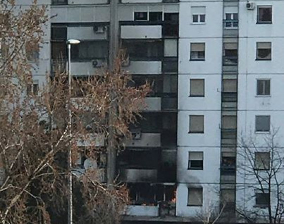 U požaru četiri osobe povrijeđene 