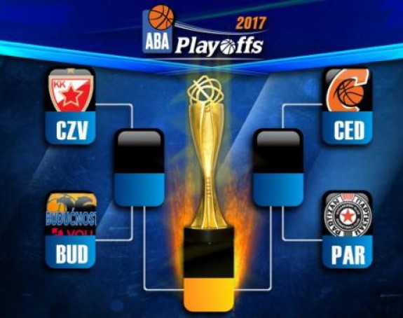 ABA - plej-of: Partizan u ZG 18. marta, Zvezda čeka Budućnost 19. marta!