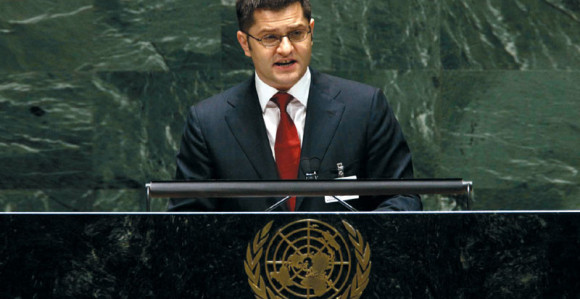 Jeremić će se danas predstaviti pred UN 