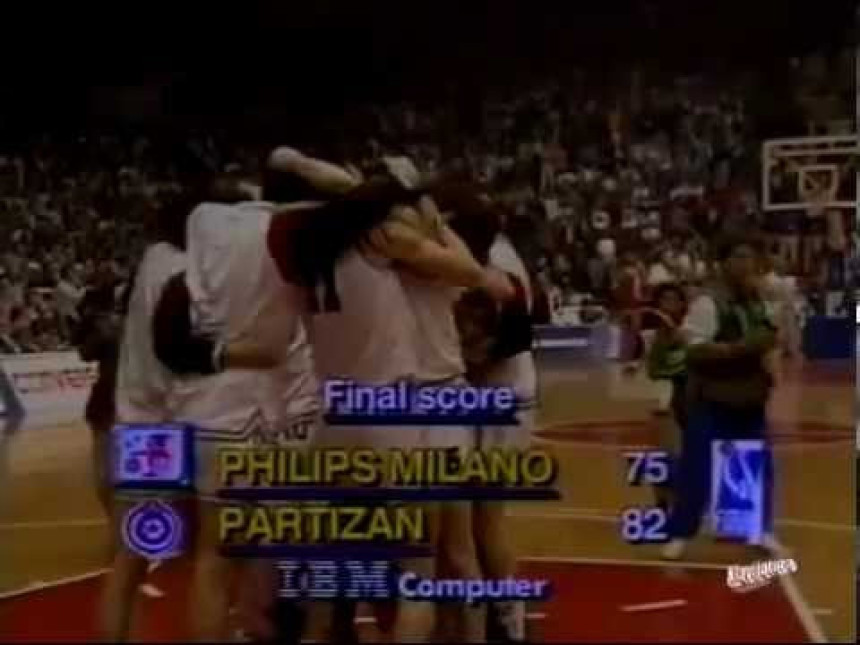 Sjećanja - Na današnji dan... Istanbulsko polufinale Partizana i Čokoladni grom!