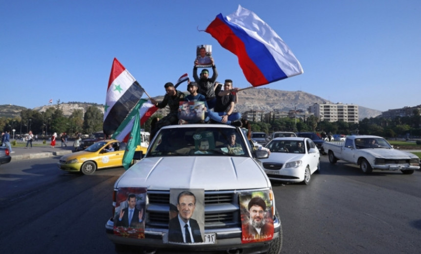 Protesti Sirijaca, podrška Asadu 