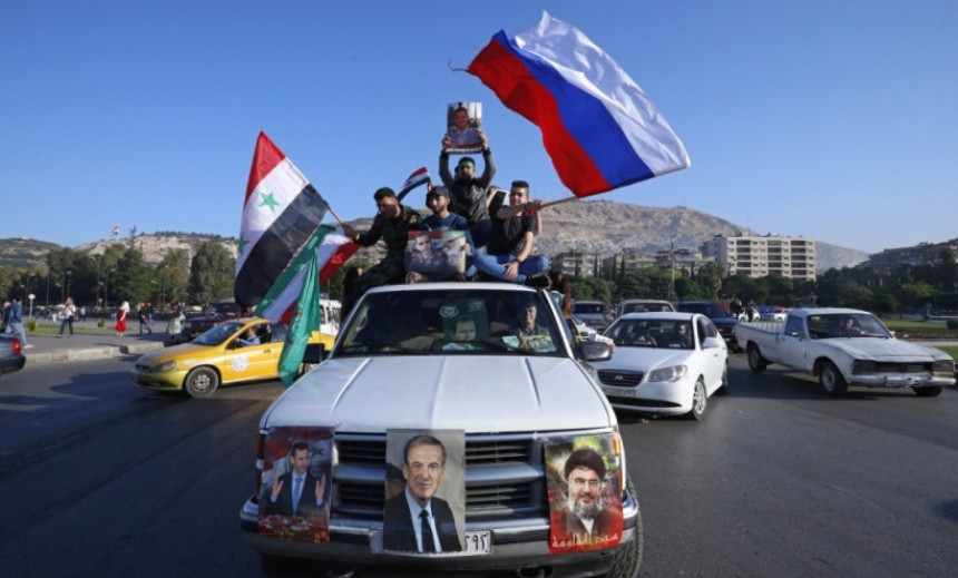 Протести Сиријаца, подршка Асаду