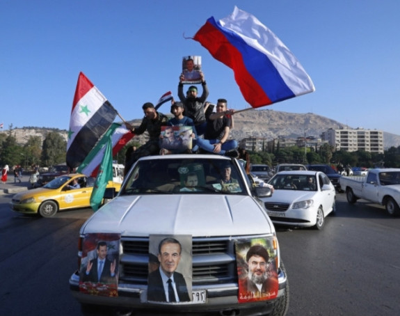Протести Сиријаца, подршка Асаду 