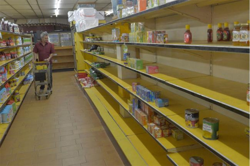 U Venecueli trampe pelene za hranu