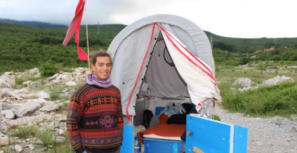 Neobičan svjetski putnik stigao u Bileću