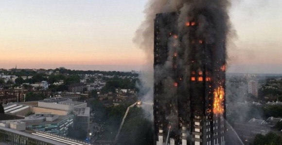Stravičan požar u Londonu