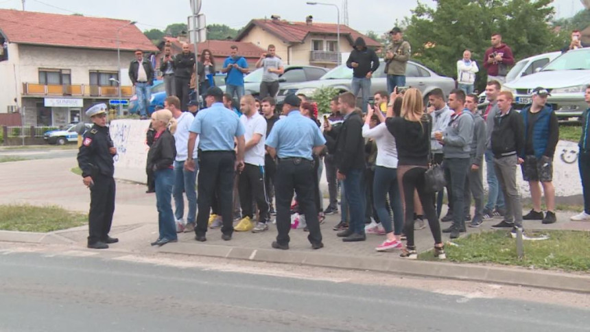 Građani blokirali saobraćaj 