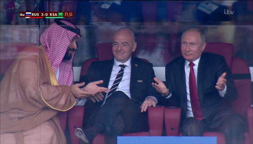 Princ S.Arabije: Vladimire, šta je ovo? Putin: Izvini...!