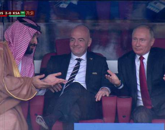 Princ S.Arabije: Vladimire, šta je ovo? Putin: Izvini...!