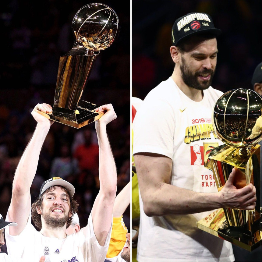 Za istoriju – šampionska porodica Gasol!