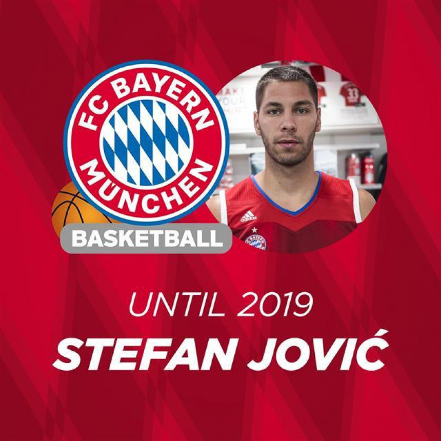Zvanično: Jović do 2019. u Bajernu!