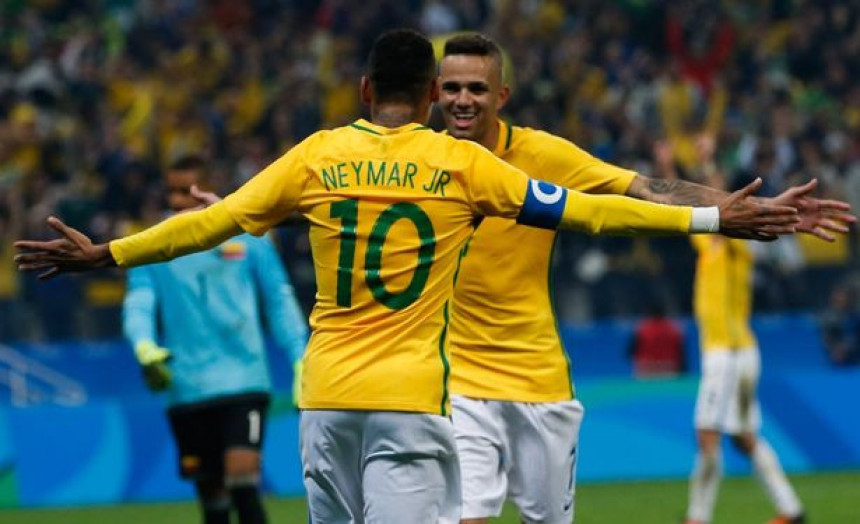 Fudbal na OI: Nejmar Brazilce vodi do sna!