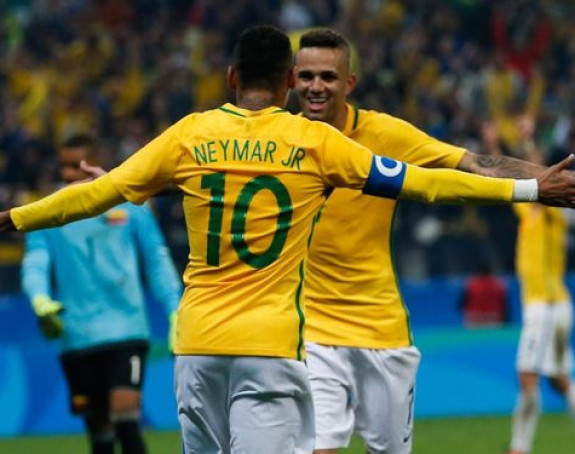 Fudbal na OI: Nejmar Brazilce vodi do sna!