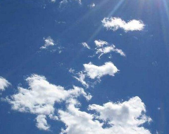 Сунчано, поподне пљускови 