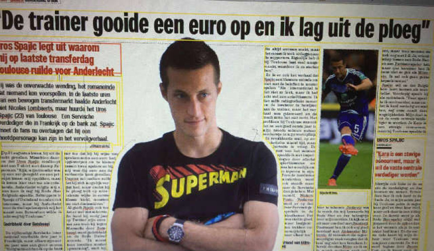 Bacanje novčića koje je Spajića koštalo mjesta u Tuluzu... Sad je sjajan u Anderlehtu!
