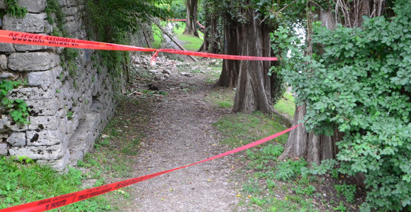 Banjaluka: Opet se urušio dio Kastela