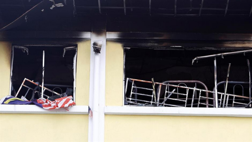 У пожару школе страдали ученици