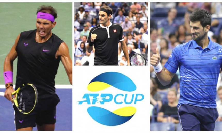 "Velika trojka" u punom sastavu na ATP kupu!
