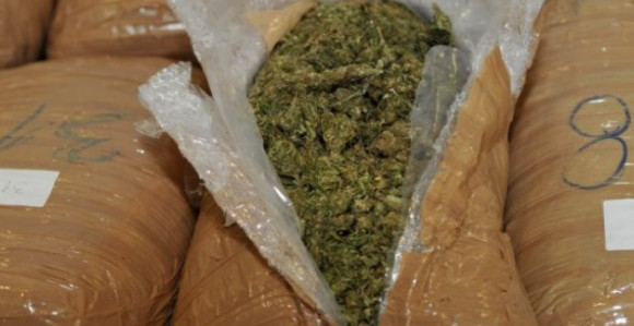 Među stočnom hranom u kamionu krio marihuanu 