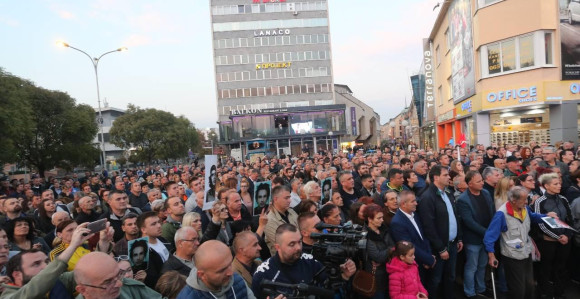 Narodni protest - Trg Krajine