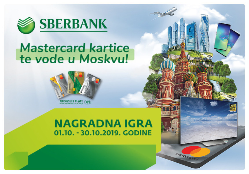 Uz Sberbank BL osvojite vrijedne nagrade