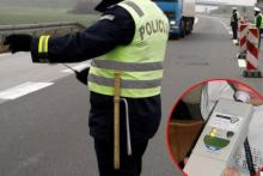 Policajac »naduvao« 2,06 promila alkohola!