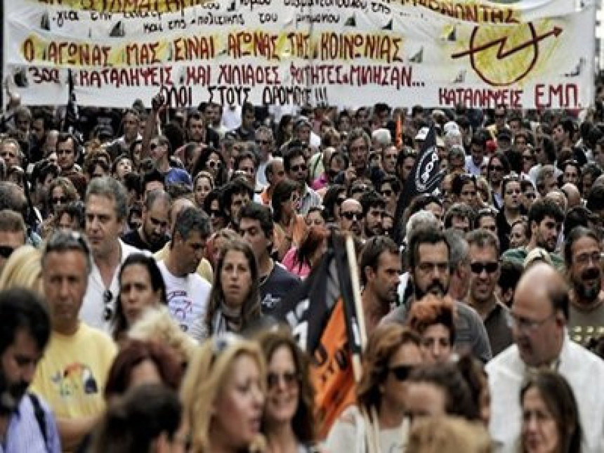Generalni štrajk u Grčkoj