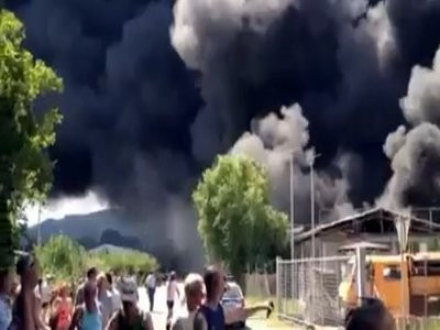  Požar u Mariboru: Grad obavijen dimom!