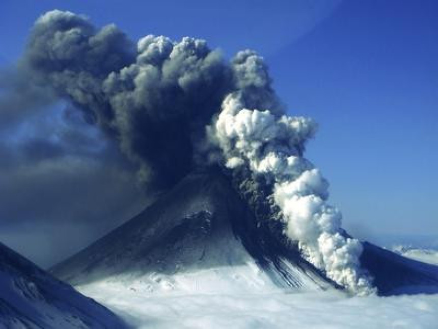 Erupcija vulkana na Aljasci