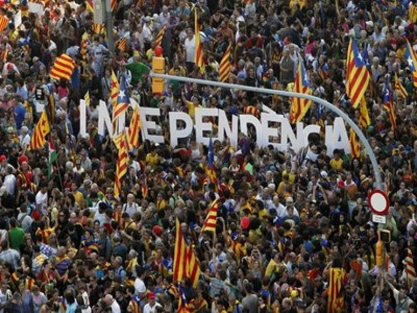Katalonci demonstriraju za nezavisnost