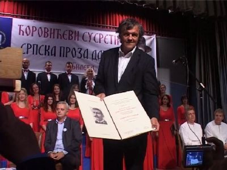 Kusturica dobio književnu nagradu "Svetozar Ćorović" (VIDEO)