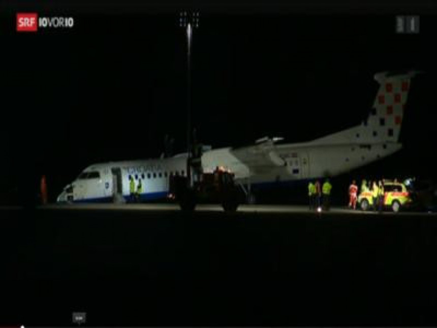 Цирих: Авион "Кроација ерлајнса" слетио на нос