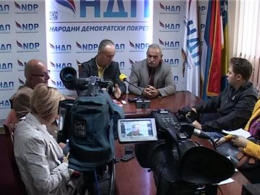 NDP poziva na slobodno izjašnjavanje (VIDEO)