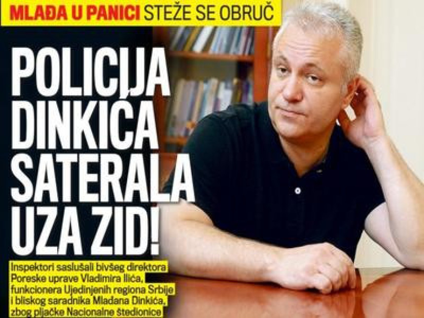 Policija Dinkića satjerala uza zid!