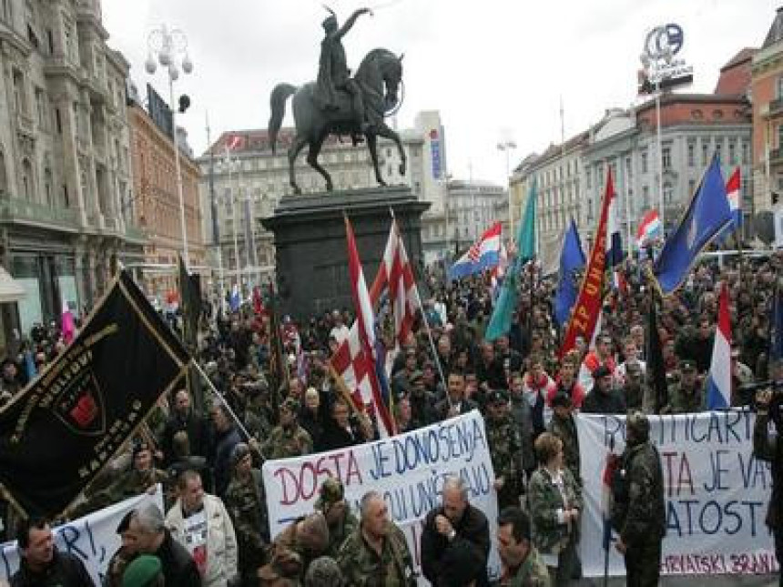 Protest zbog izmjena Zakona o radu