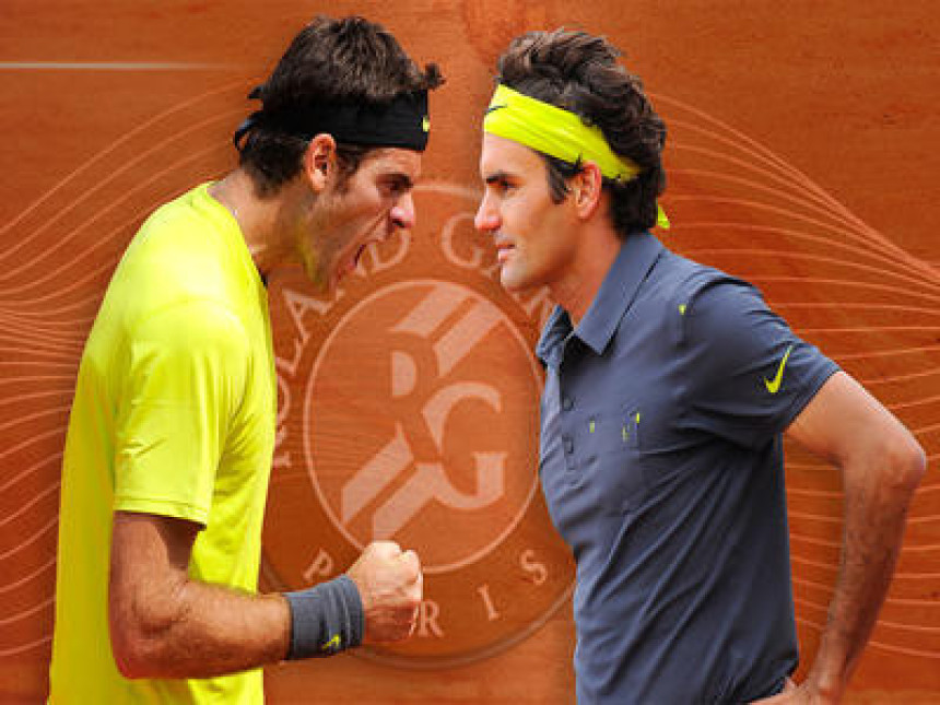 Federer savladao Del Potra i izborio polufinale