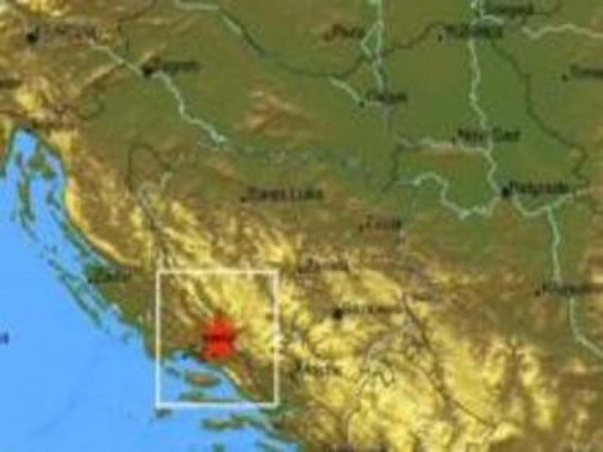 Jak zemljotres na granici Hrvatske i BiH