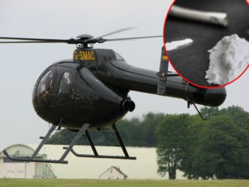 U helikopteru 450 kilograma kokaina!