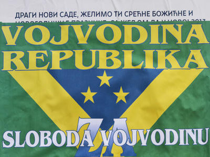 Novi Sad: Plakati “Vojvodina Republika”