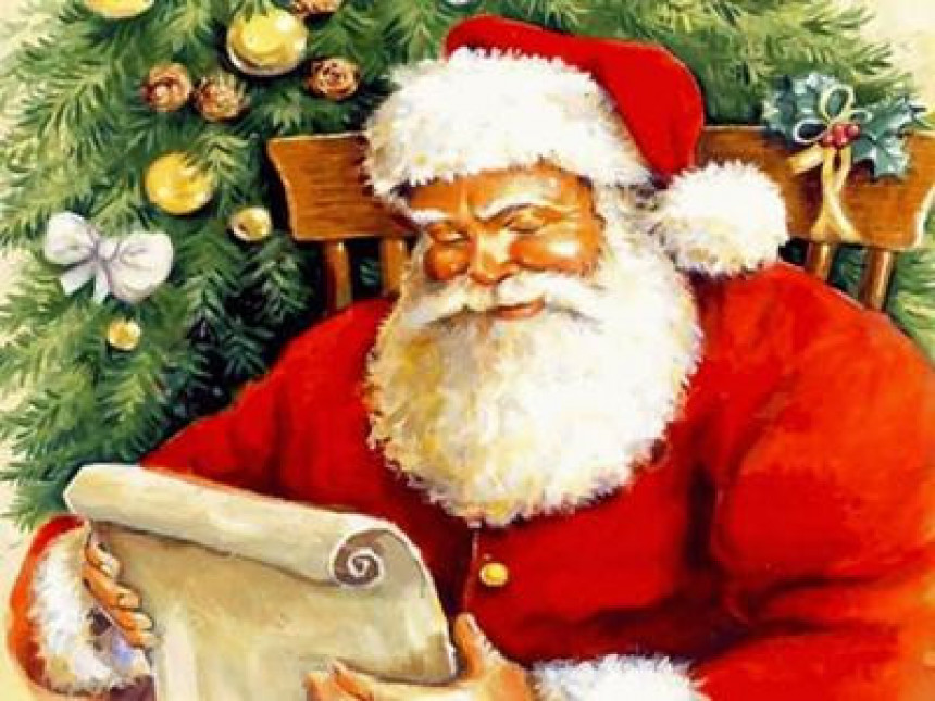 Svaki šesti Englez piše Deda Mrazu! 