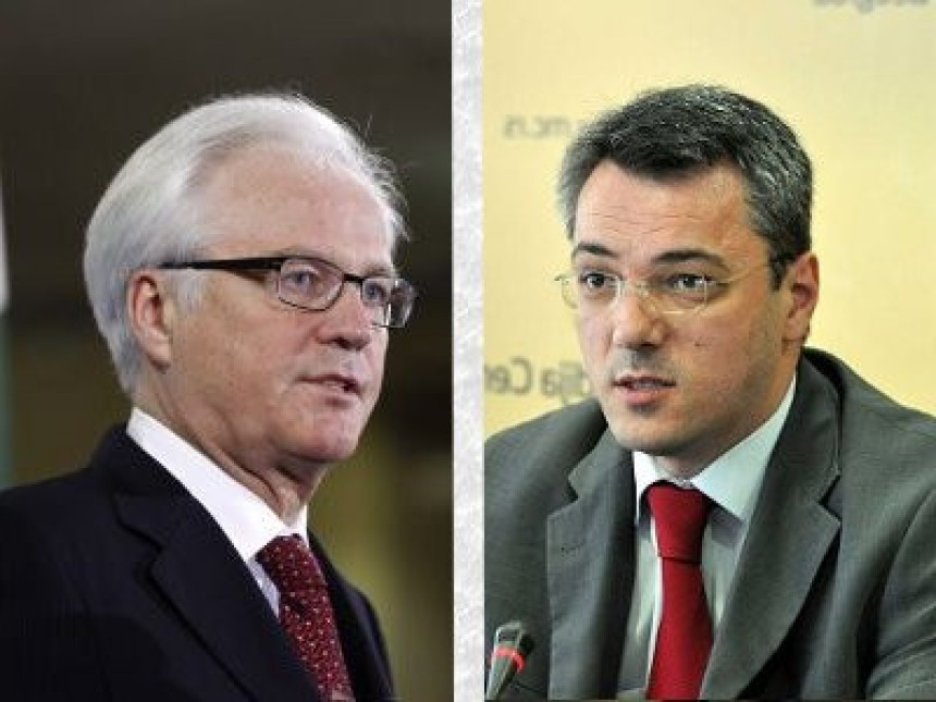 Тадић захвалио Чуркину за подршку "Дејтону"