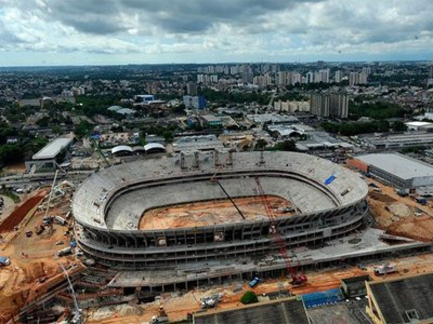 Obustavljena gradnja stadiona "Amazonija"