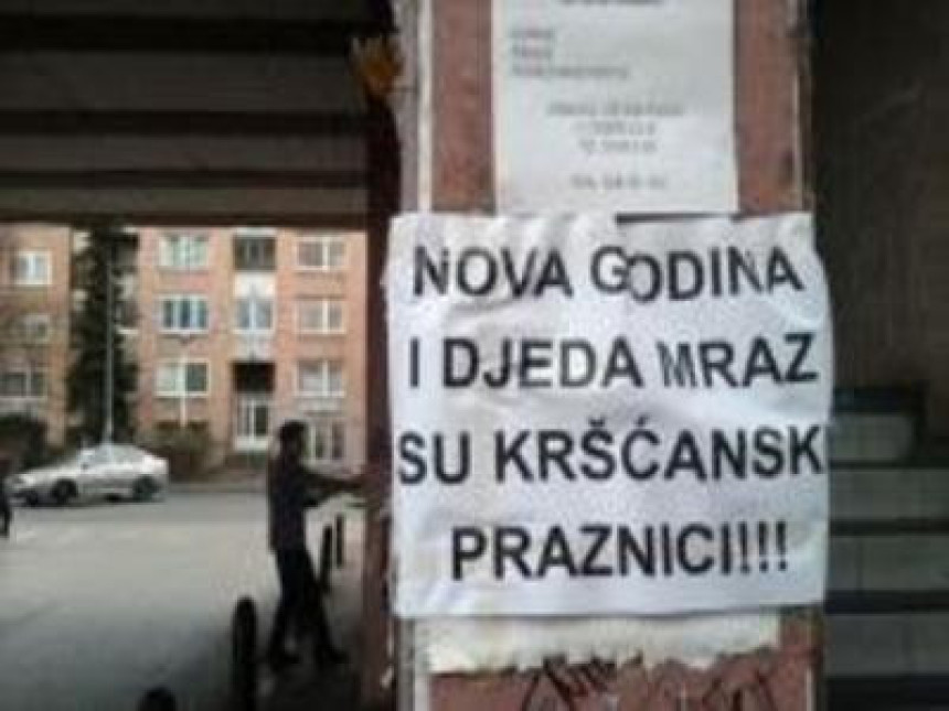 Sarajevo: Nova godina je hrišćanski praznik