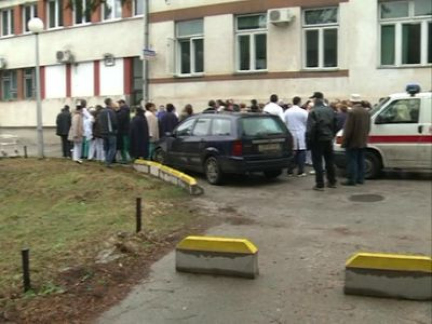 Protest u bolnici Istočno Sarajevo