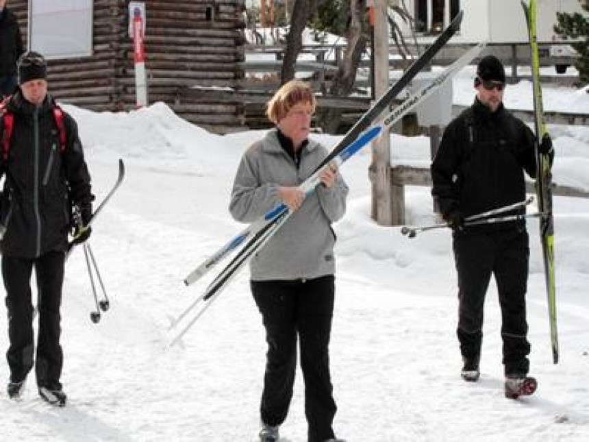 Angela Merkel se povrijedila na skijanju