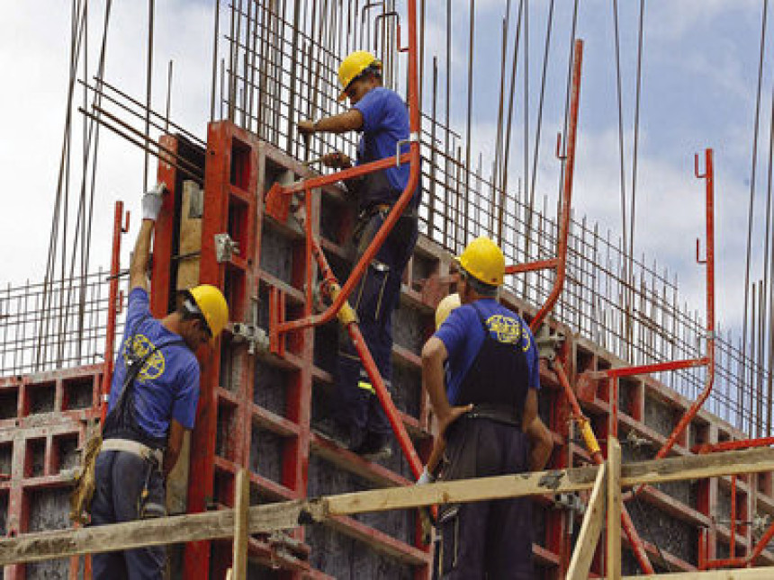 Sve manje radnika u građevinskom sektoru