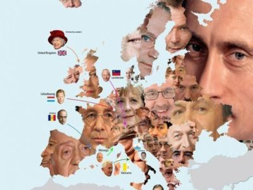 Mapa moći: Svi vladari Evrope!