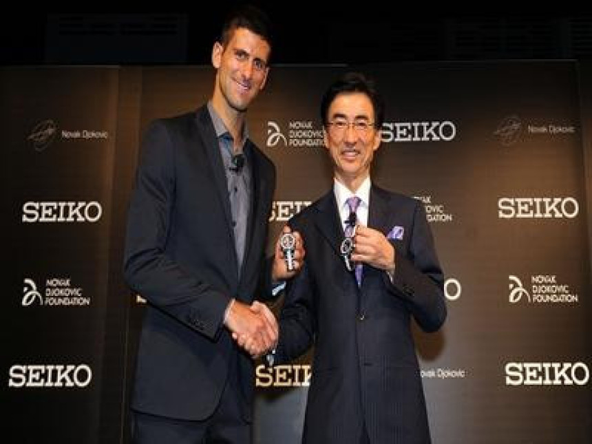 Novak u naredne tri godine nosi samo Seiko satove