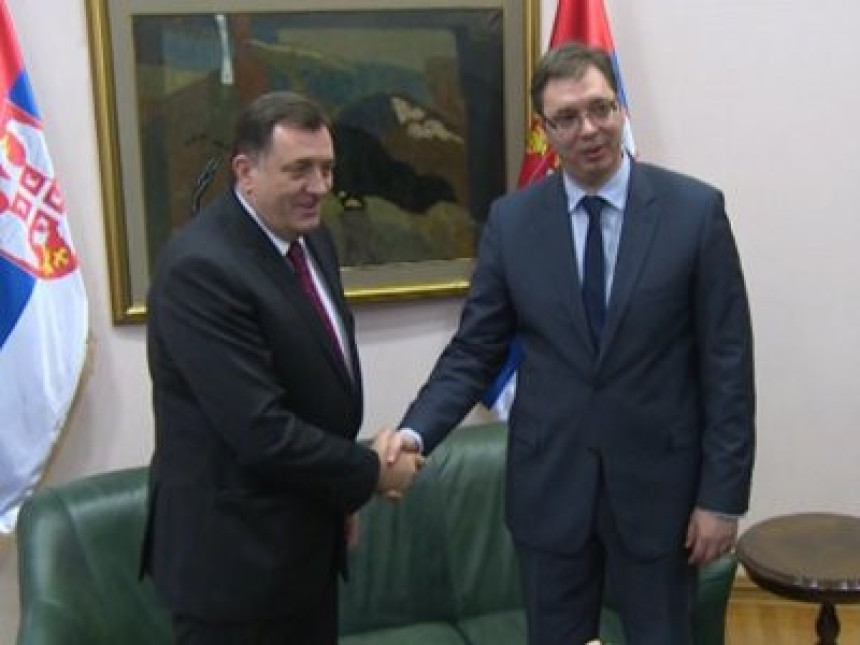 Sutra konsultacije Dodika i Vučića 