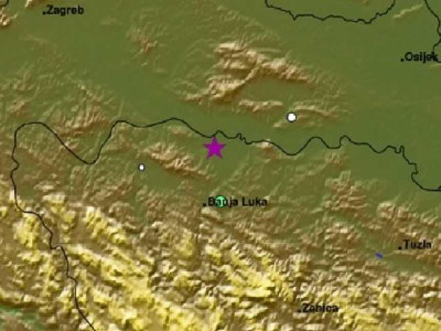 Snažan zemljotres u Banjaluci!